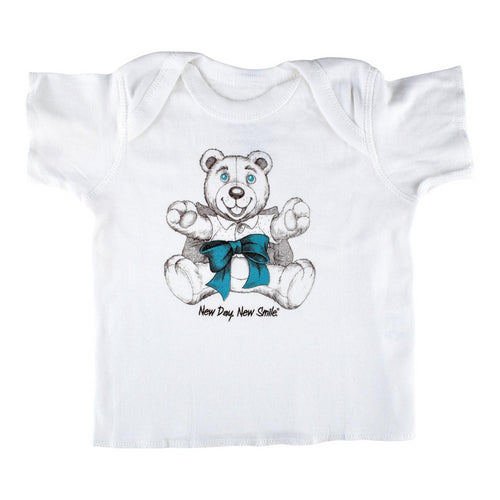 New Day New Smile baby's Cute and Adorable Teddy Bear T-shirt available at NewDayNewSmile.com