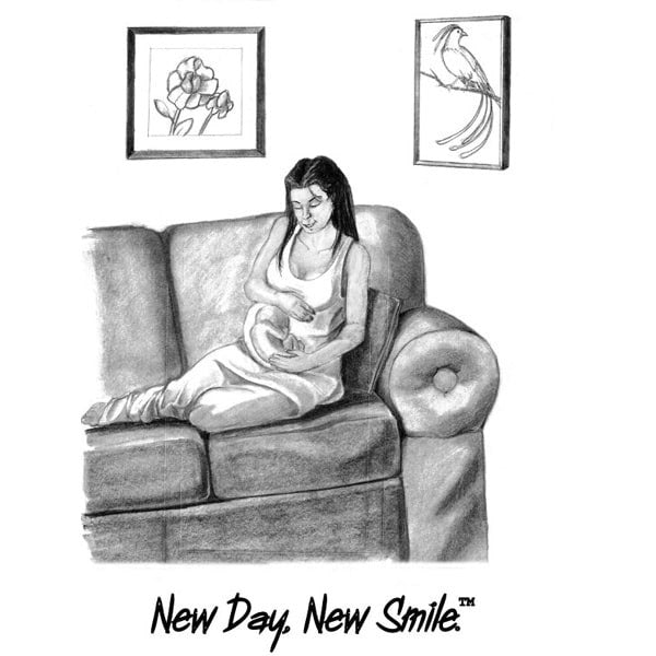 New Day New Smile Mom To Be Inspirational Pregnancy T-Shirt available at NewDayNewSmile.com