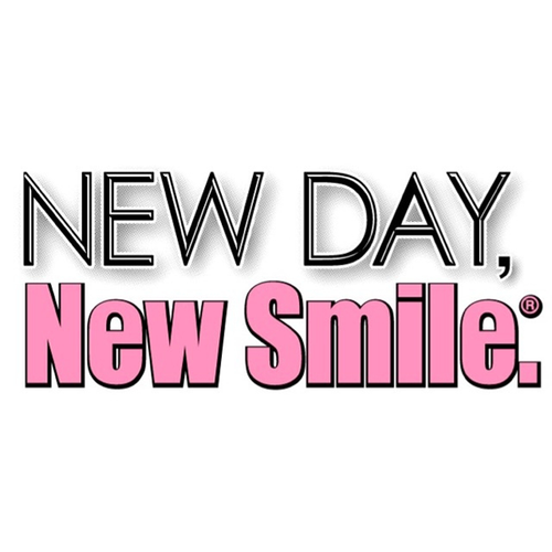 New Day New Smile Women's White Tee available at NewDayNewSmile.com